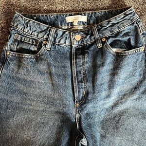 🧨DYNAMITE Gisele Straight Ultra High Waist Blue Jeans size 28